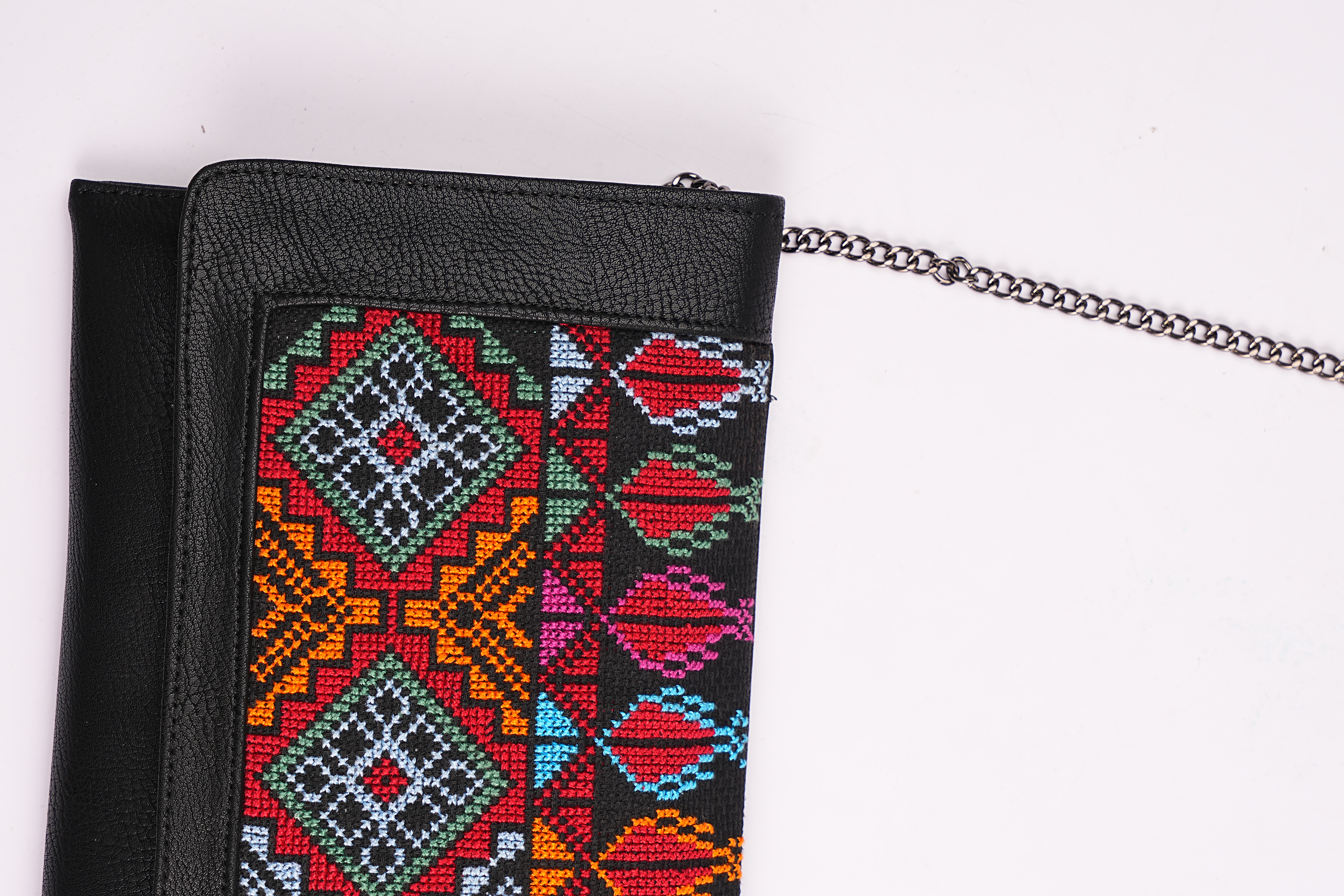 Palestinian Handbag with Colorful Embroidery