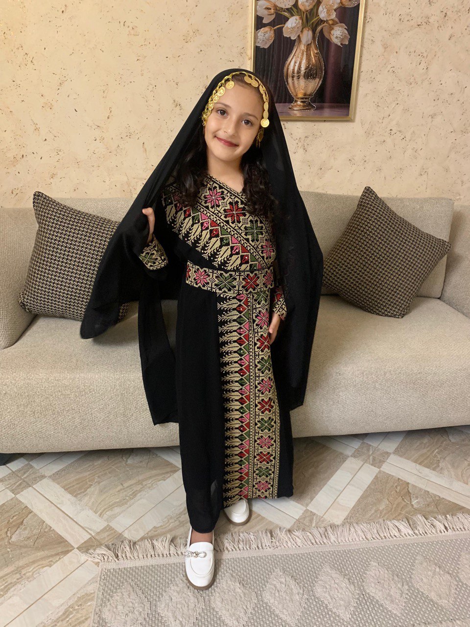 Kids’ Abaya with Scarf