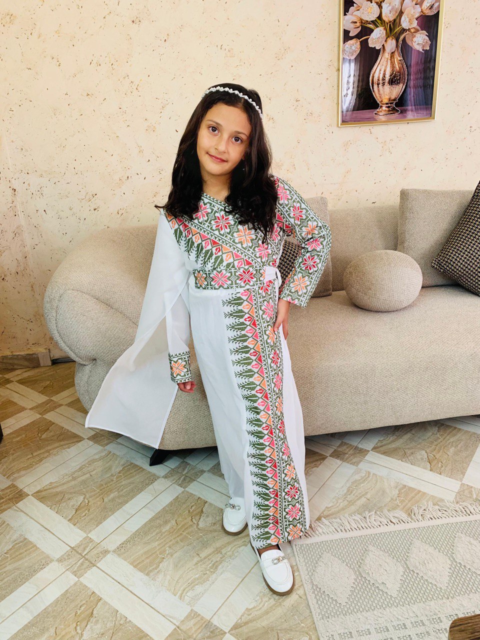 Kids’ Abaya with Scarf