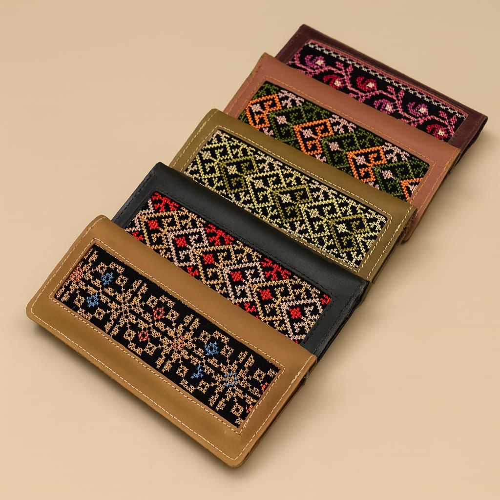 Embroidered Wallet
