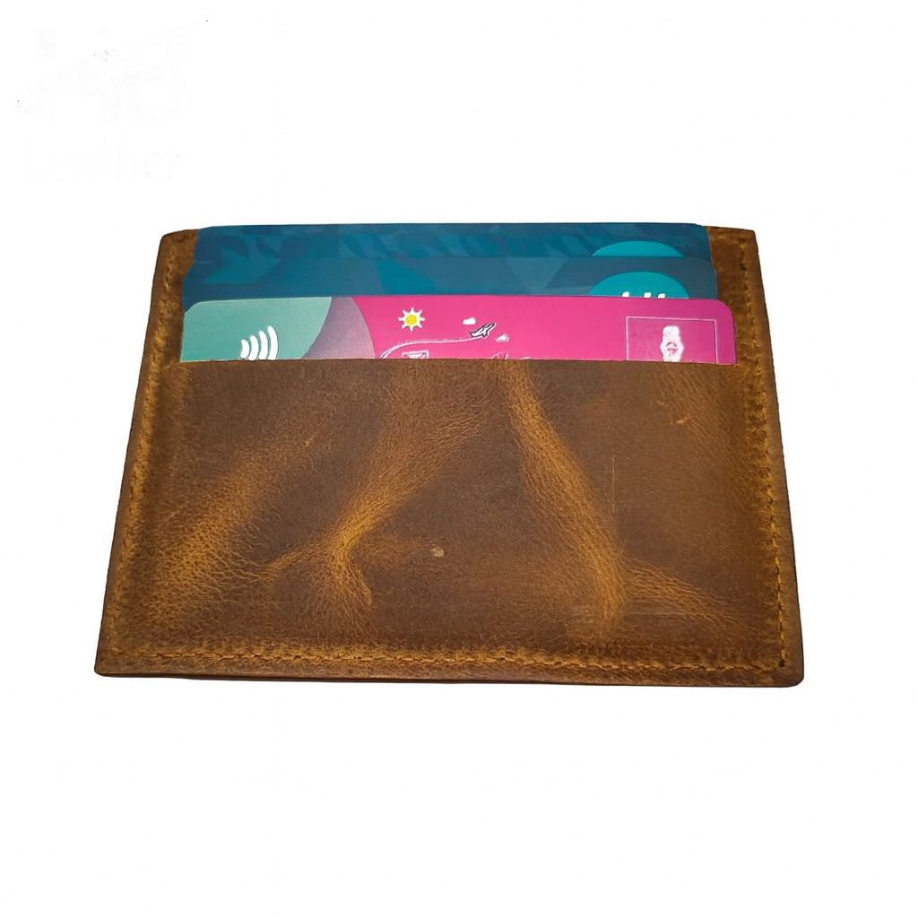 Small Natural Leather Wallet (Single Side)