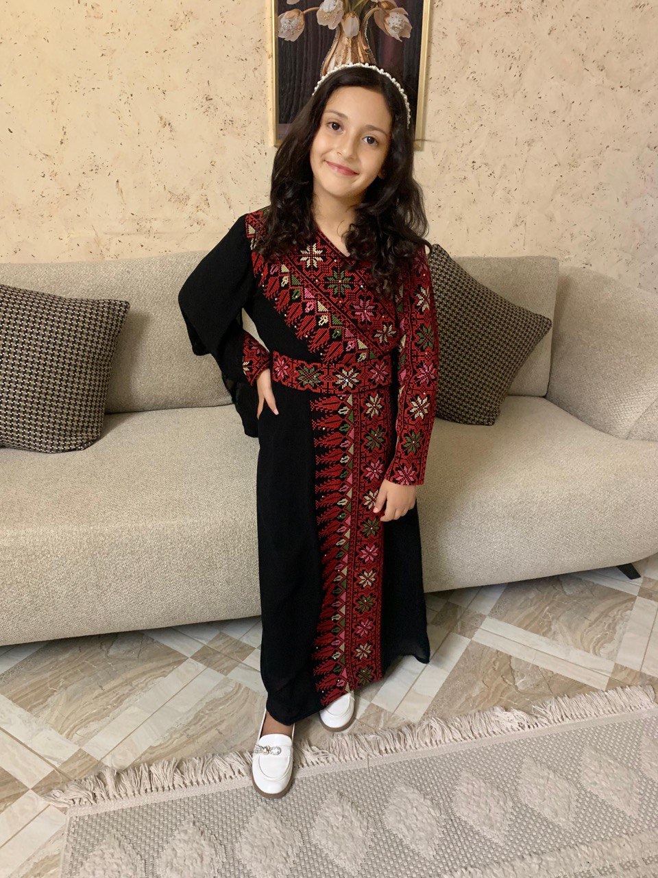 Kids’ Abaya with Scarf