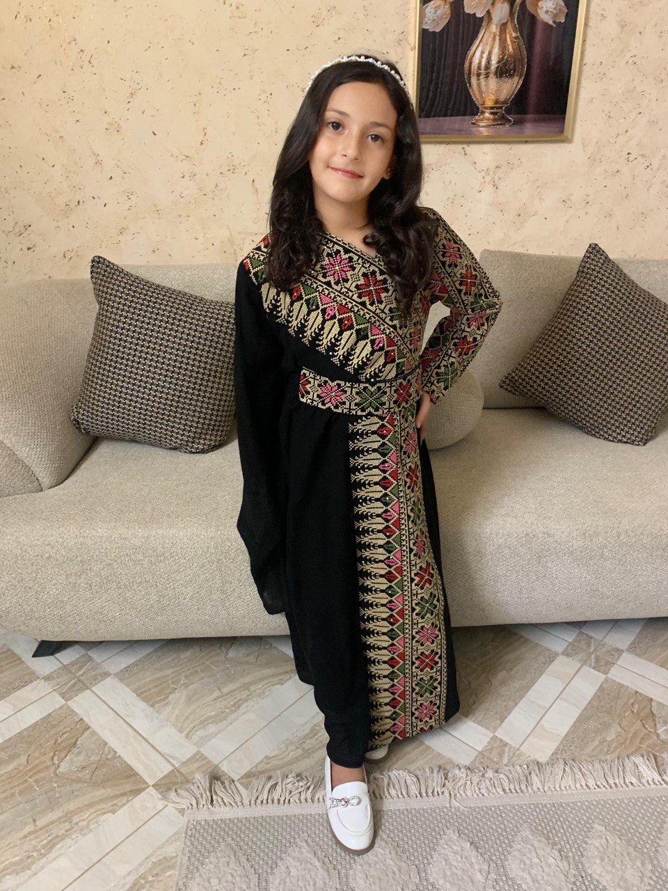 Kids’ Abaya with Scarf