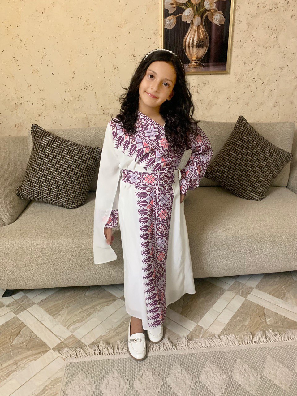 Kids’ Abaya with Scarf