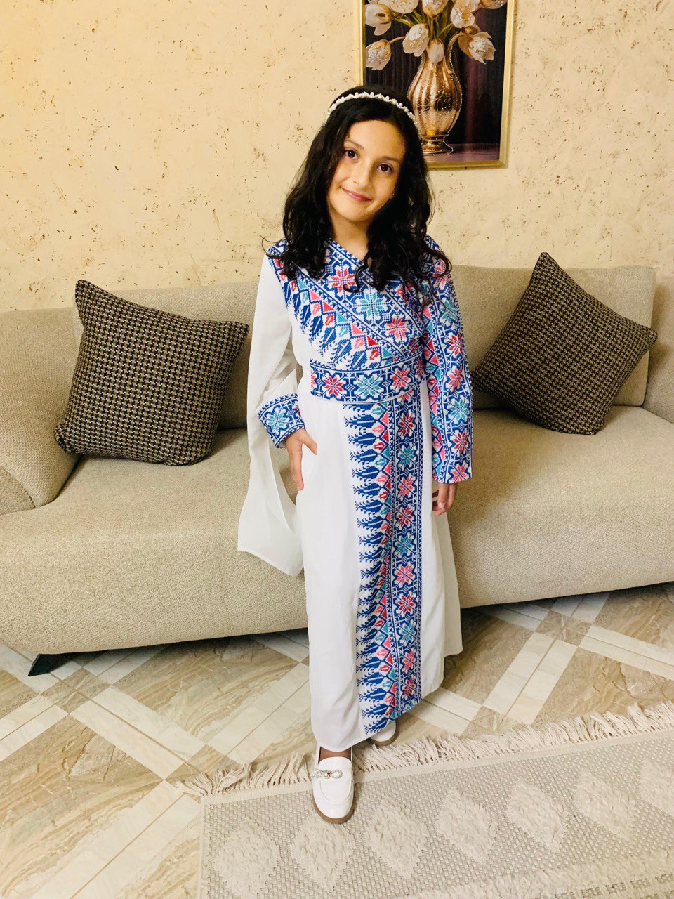 Kids’ Abaya with Scarf