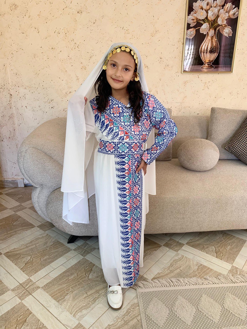 Kids’ Abaya with Scarf